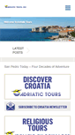 Mobile Screenshot of adriatictours.com